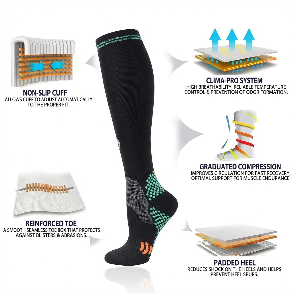 Anti-Swell™ Travel Socks: Alivio Total para tus viajes