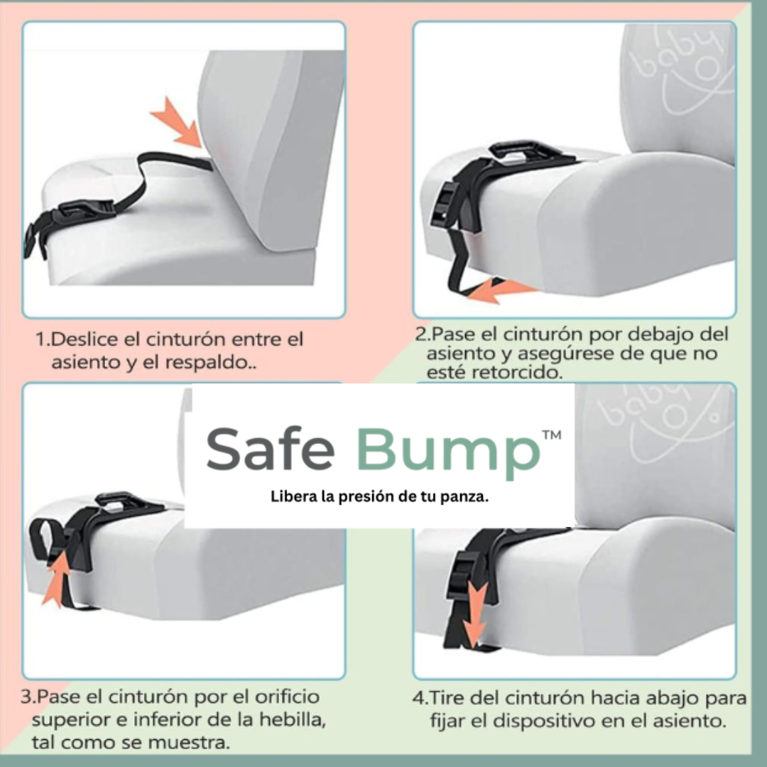 SafeBump™: Fin a la presión del cinturón en tu vientre